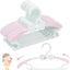 Perchas ajustables para bebé 11-14.5pulg rosa