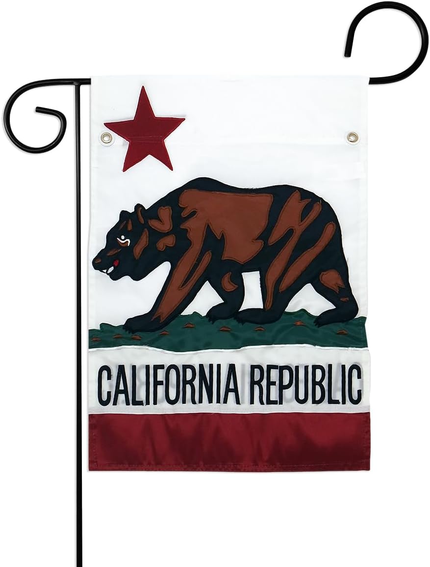 Bandera California decoración hogar jardín porche independencia