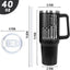 Taza mecánica café viaje regalo hombres coches 40oz