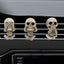 Ambientador Halloween calavera para coche clip ventilación