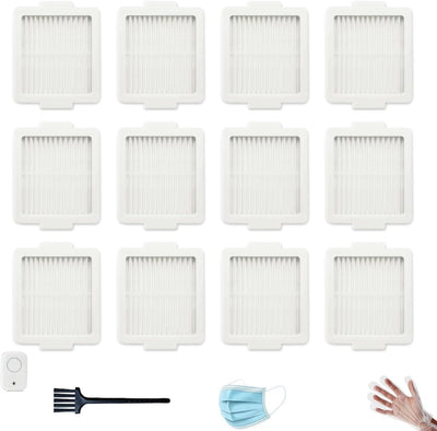 Filtro HEPA repuesto Breathe Pure Plus 12 pzas con cepillo