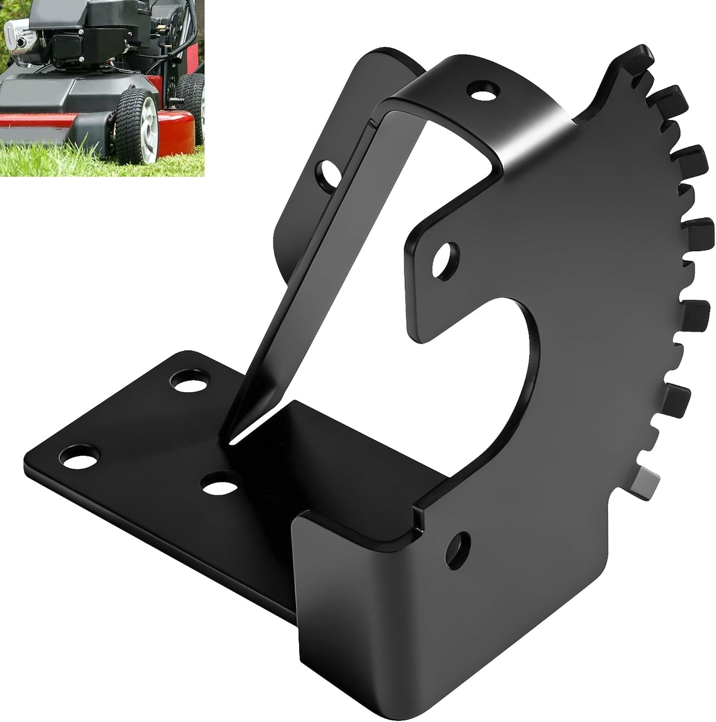 Placa HOC izquierda comp Toro TimeMaster 30pulg metal reforzado