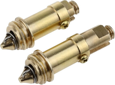 2 Pzas Perno Lavabo Clic Latón Resorte