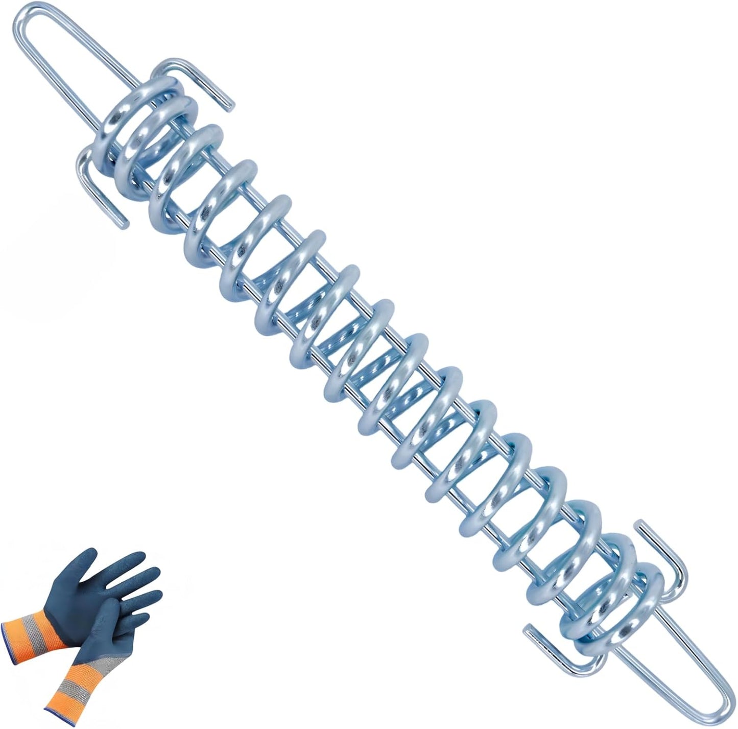 Resorte tensión valla eléctrica 13.8" 150lb acero conductor