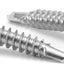 Tornillos acero inox #8x1 500pzas cabeza armadura