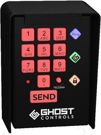 Teclado inalámbrico para sistemas de apertura de puertas