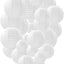 Faroles papel blanco decorativos colgantes 12uds