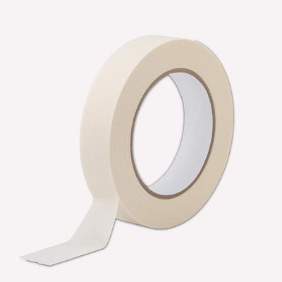 Cinta adhesiva 1pulg beige 55yardas x2 rollos