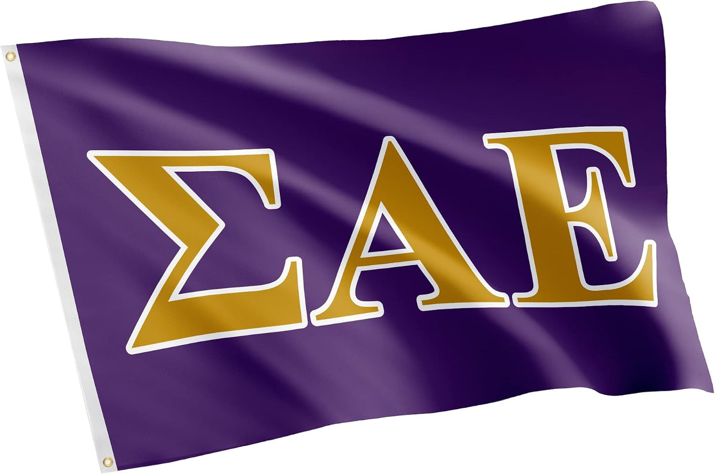 Bandera SAE griega 3x5ft fraternidad Sigma Alpha Epsilon