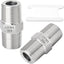 2 Pezones Hexagonales Acero Inox 304 1/4pulg