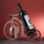 Soporte botella vino bicicleta con agujero vidrio