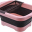 Fregadero plegable multiusos con tapón drenaje cocina