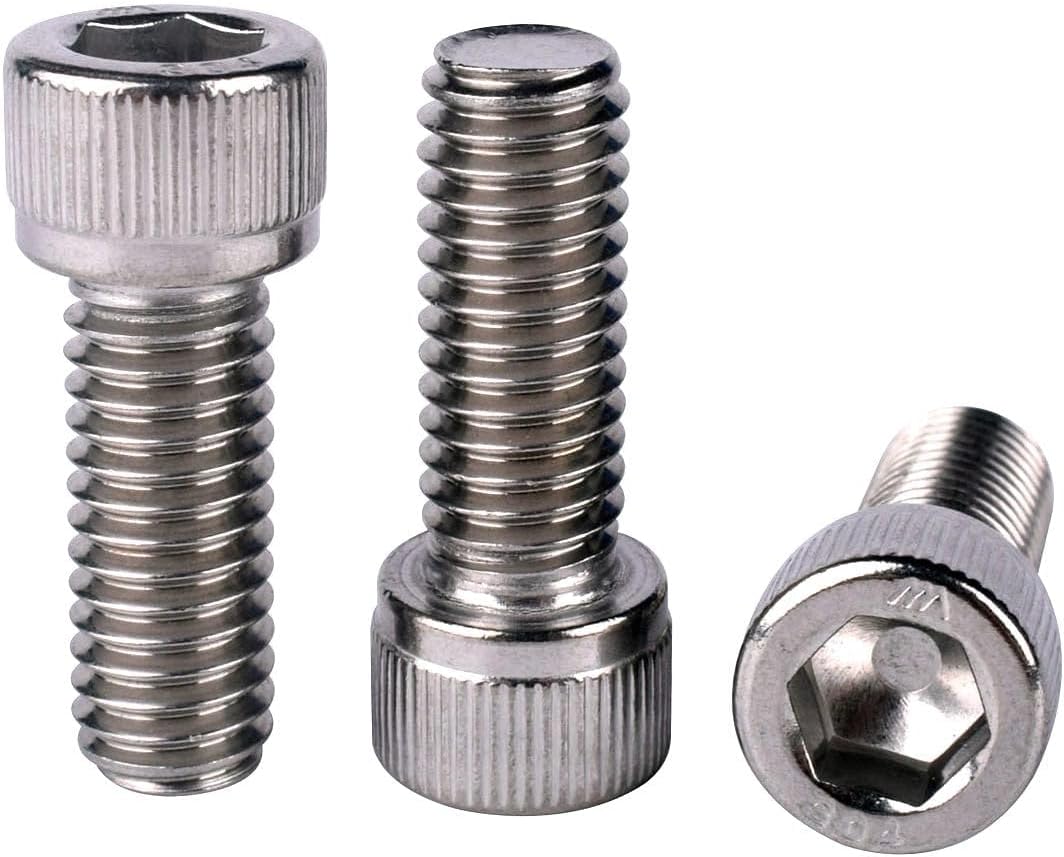 Tornillo Allen DIN912 acero inox 304 100 pzas