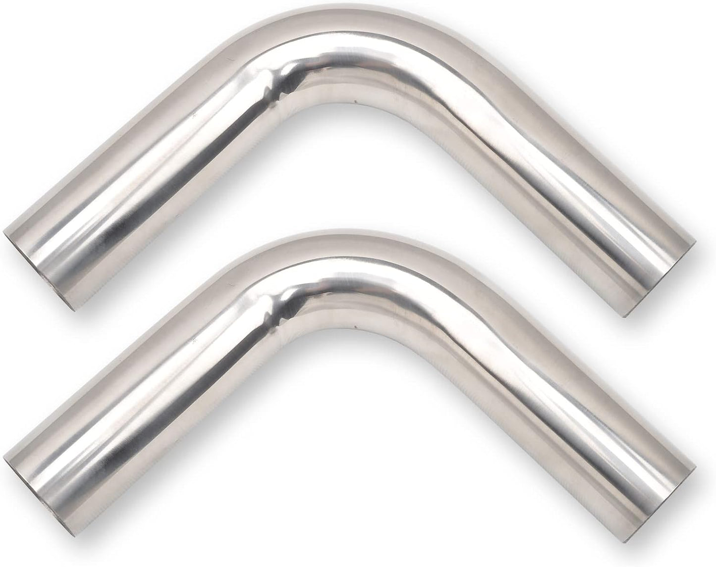 Tubo escape acero inox 4" 90grados ajuste universal 27.5"