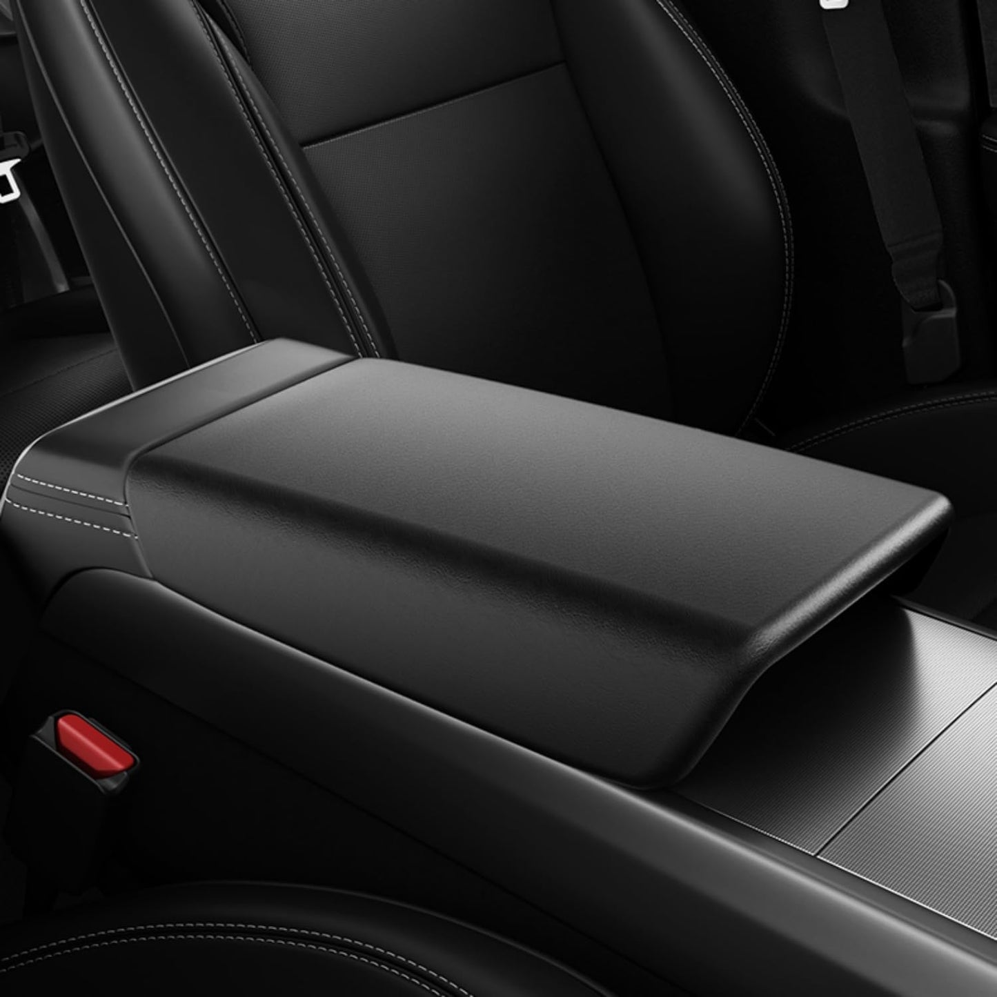 Funda reposabrazos consola Tesla Model 3 negro TPE