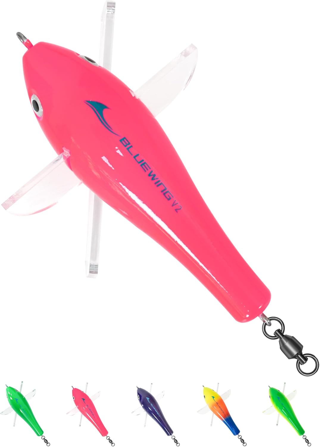 Aves de arrastre de 650lb para atún marlin 7.28pulg