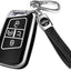 Funda llavero VW con soporte plateado para Atlas Jetta Passat