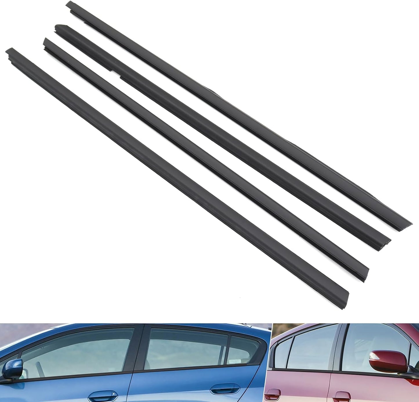 Cinturón ventana Honda Insight 10-14 4 Pzas