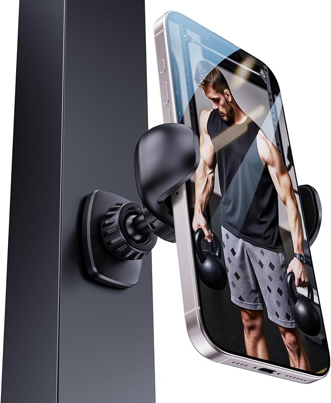Soporte magnético para teléfono ajustable 360° compatible con todos