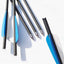 12 Flechas carbono arco compuesto 16-22" fijas