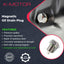 Tapón magnético drenaje aceite M14x1.5 acero inox