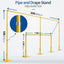 Soporte fondo ajustable 10x20ft metal para fiestas boda