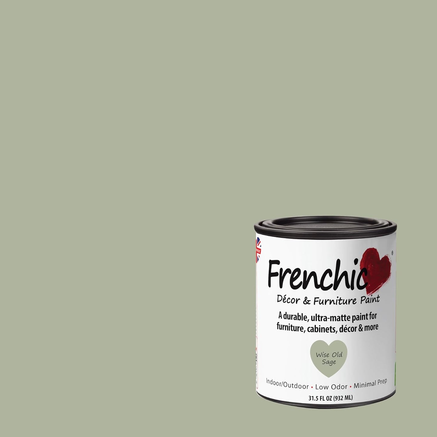Pintura decorativa muebles ultra mate Salvia 1qt
