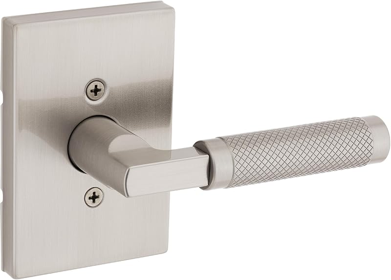 Manija puerta falsa estriada níquel satinado reversible