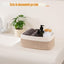 4 Cestas Almacenamiento Decorativas 11.8"