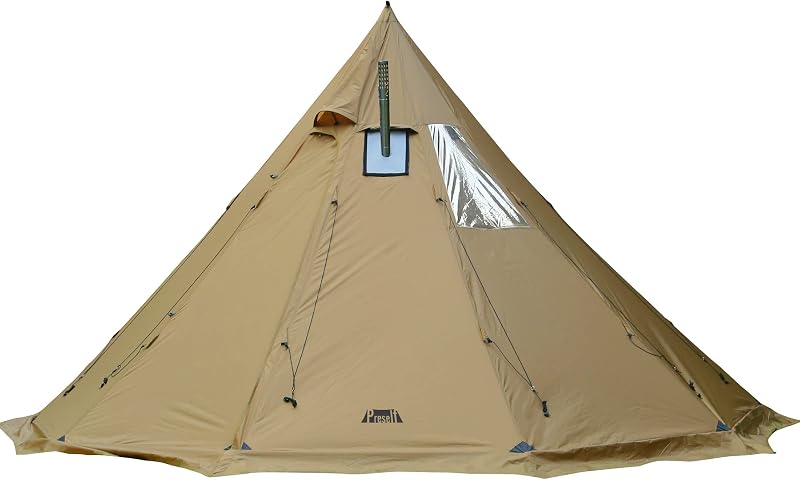 Tienda campaña tipi térmica T3 XL para 4-6 personas con