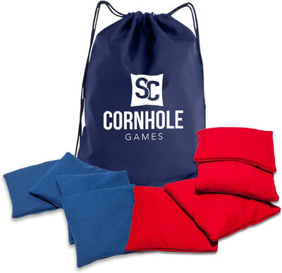Bolsas cornhole resistentes clima set 8 16oz profesional