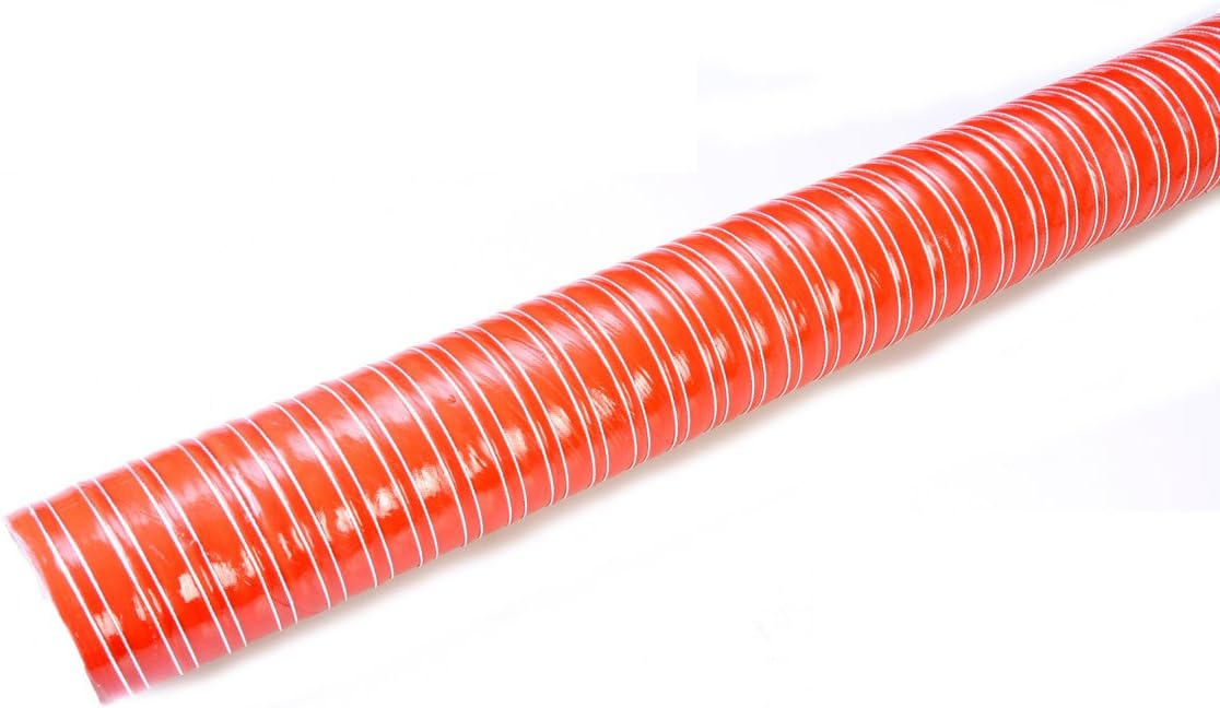 Kit conducto flexible fibra vidrio acero 64mm 1m
