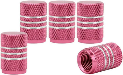 Tapas vástago válvula neumático aluminio 5X estilo rosa