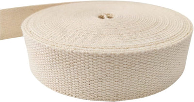 Cincha algodón natural 11yd 3/4pulg para bolsas manualidades