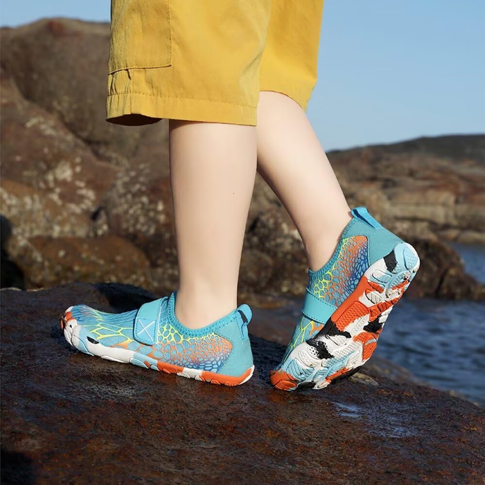 Zapatos agua niños antideslizantes deporte playa