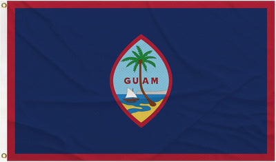 Bandera Guam 3x5ft para cubierta jardín