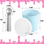 5 Pzas Recipientes Helado 1qt con Tapas y Cuchara