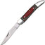 Cuchillo bolsillo plegable acero inox 2.75" mango madera
