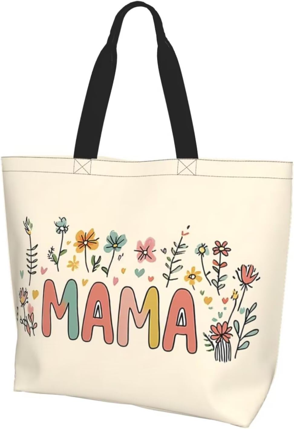 Bolsa mano para mamá con cremallera reutilizable