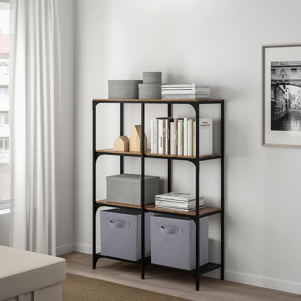 Cubos plegables tela con asas 10.5x11" organiz. armario