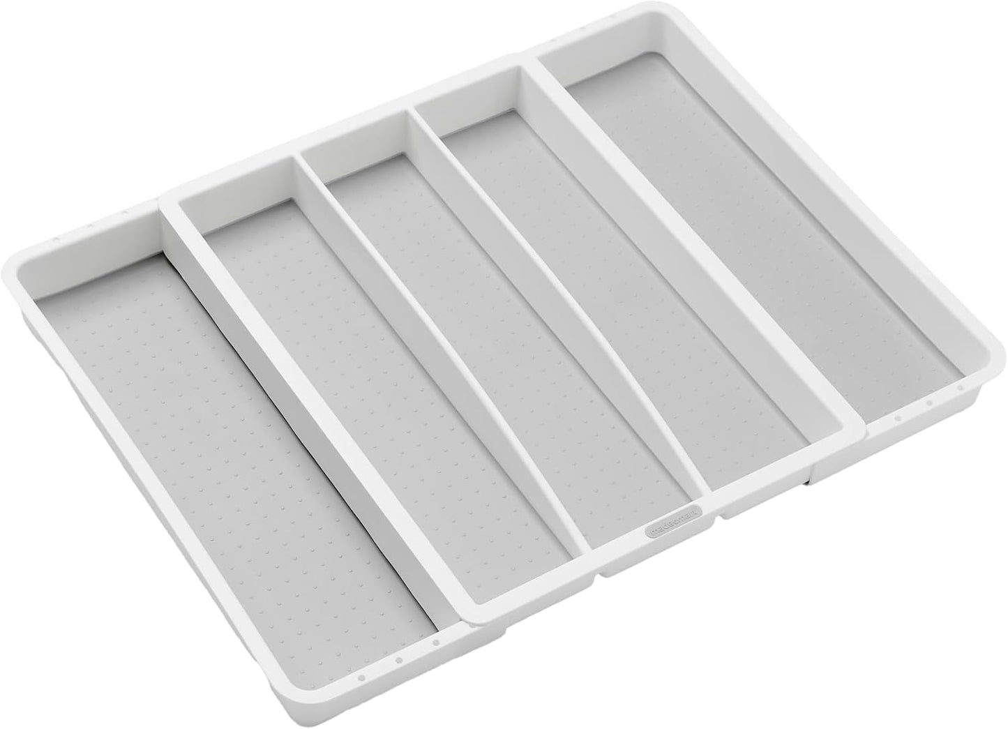 Bandeja utensilios ampliable 5 compartimentos cocina sin BPA