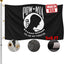 Bandera doble cara 5x8ft negra 3 ojales latón fuerzas