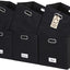 6 Cestas Almacenamiento 11" Negro con Etiquetas Kallax