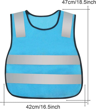 Chaleco seguridad niños reflectante ligero para caminar