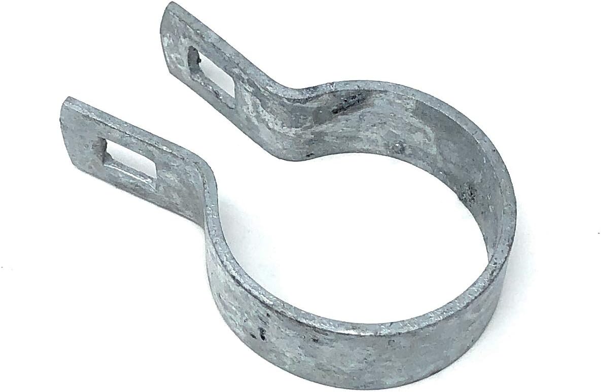 10 Bandas Soporte con Pernos 1-5/8pulg para Valla Cadena Puerta