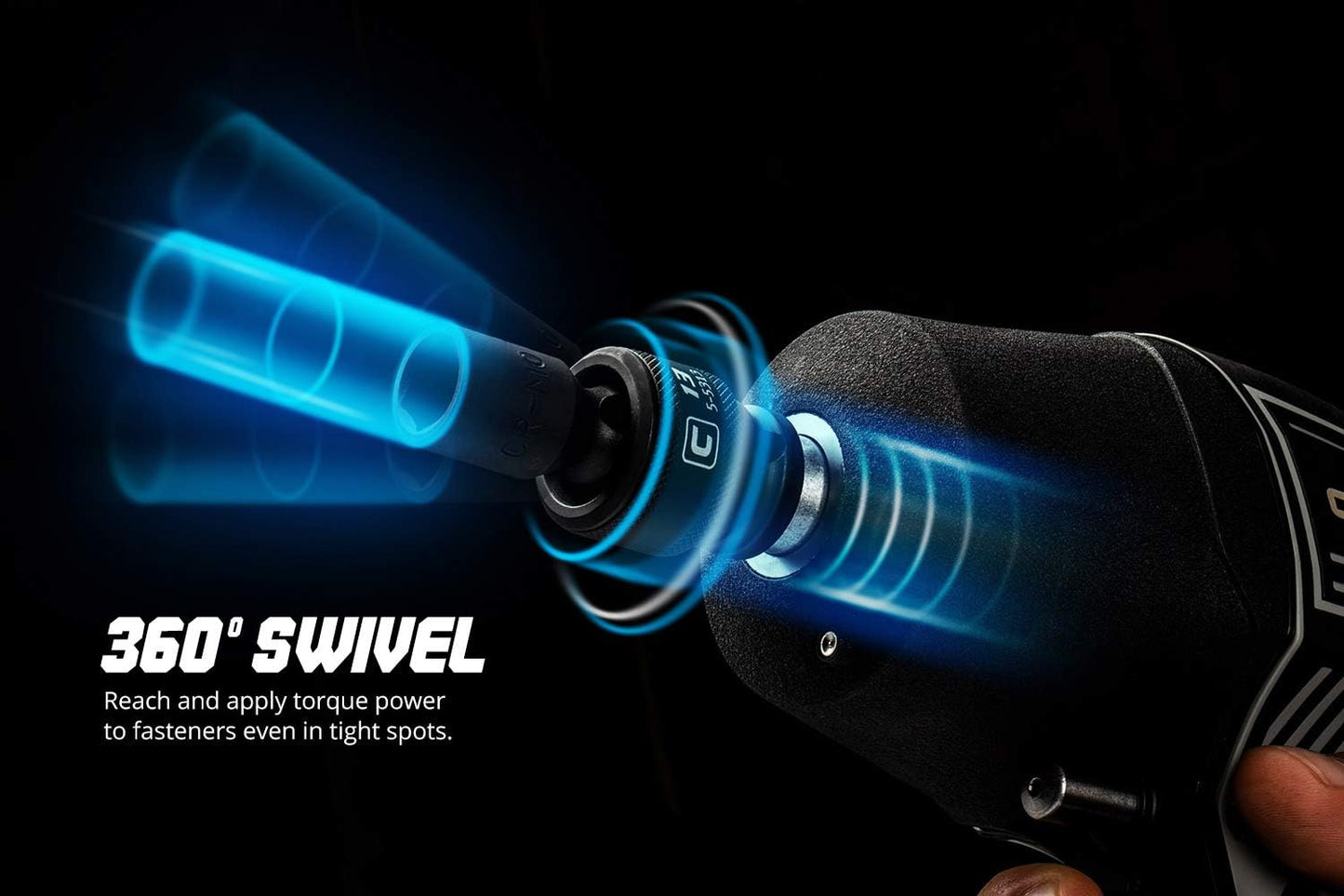 Llave vaso impacto universal 13mm 1/2pulg 6 puntos métrica