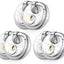 Candado disco acero inox 6 pzas 2-3/4"