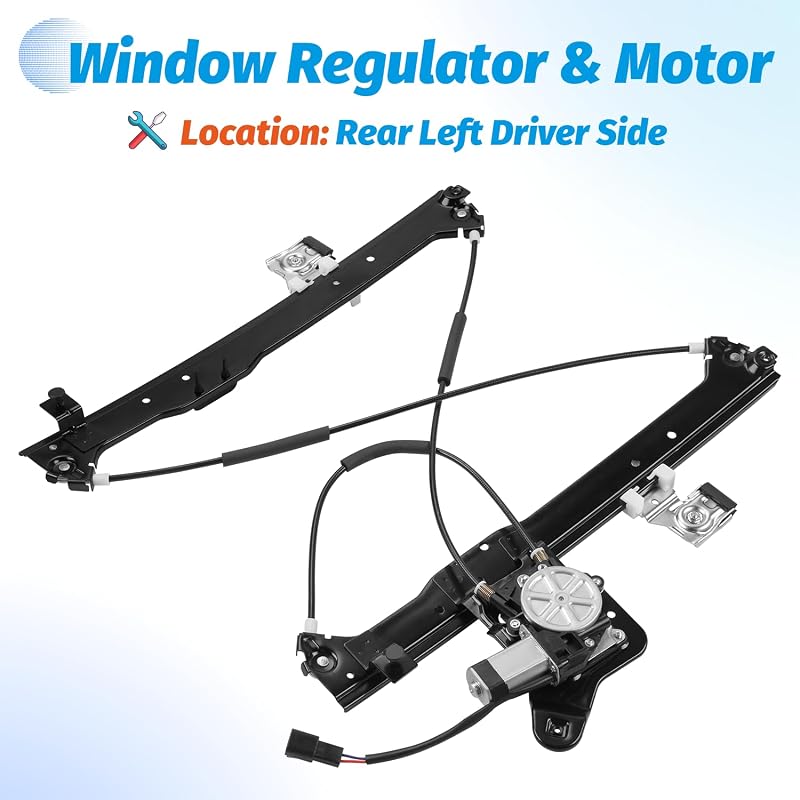 Elevaluna trasero conductor con motor comp 2000-07 Chevy