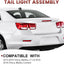 Conjunto luz trasera izq Chevy Malibu