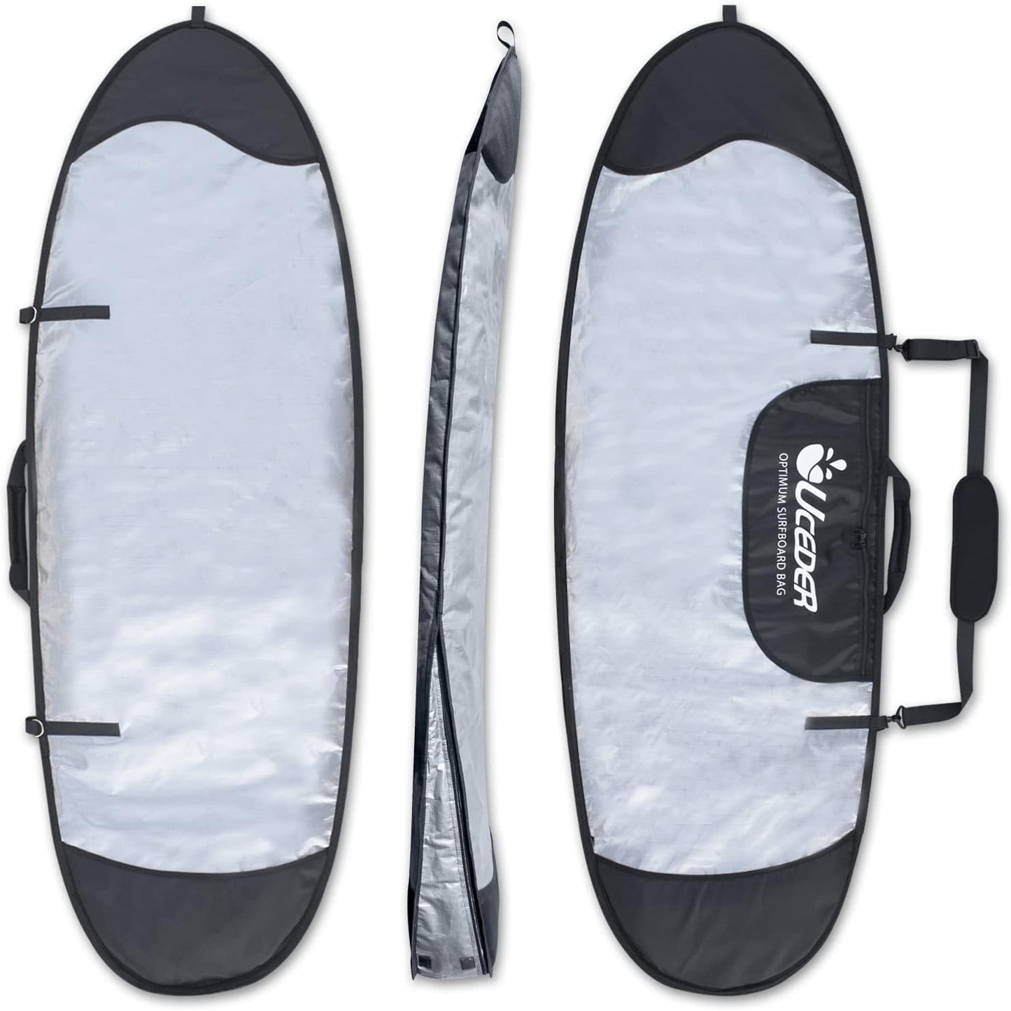 Funda y bolsa para tabla de surf 5'0-9'10" viaje